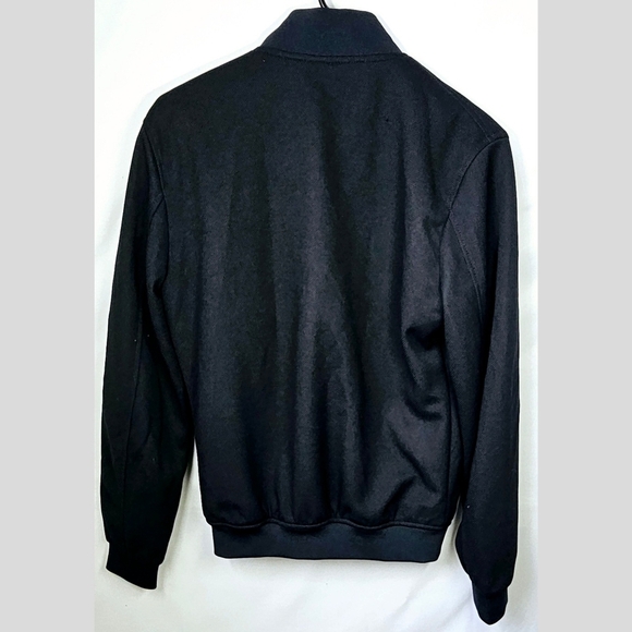 Small ZARA MAN Navy Men's Bomber Jacket - Picture 2 of 3